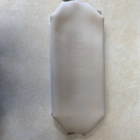 Burberry Handbags - Burberry Taupe make-up bag